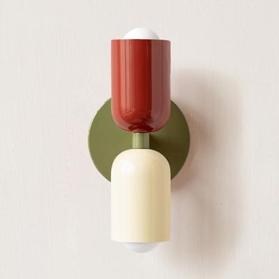 Modern Home Fixes Nordic Minimalist Modern Living Room Wall Lamp, Bedroom Dining Room Bedside Lighting, Corridor Balcony Wall Decoration no19 Green