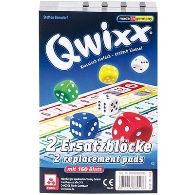 Qwixx, Ersatzblöcke, 2 Stück