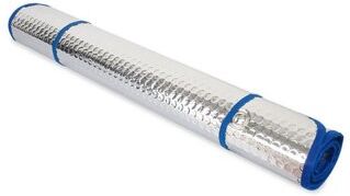 Parasole auto alluminio 130x60cm argento    resistente Personalizzate o neutre
