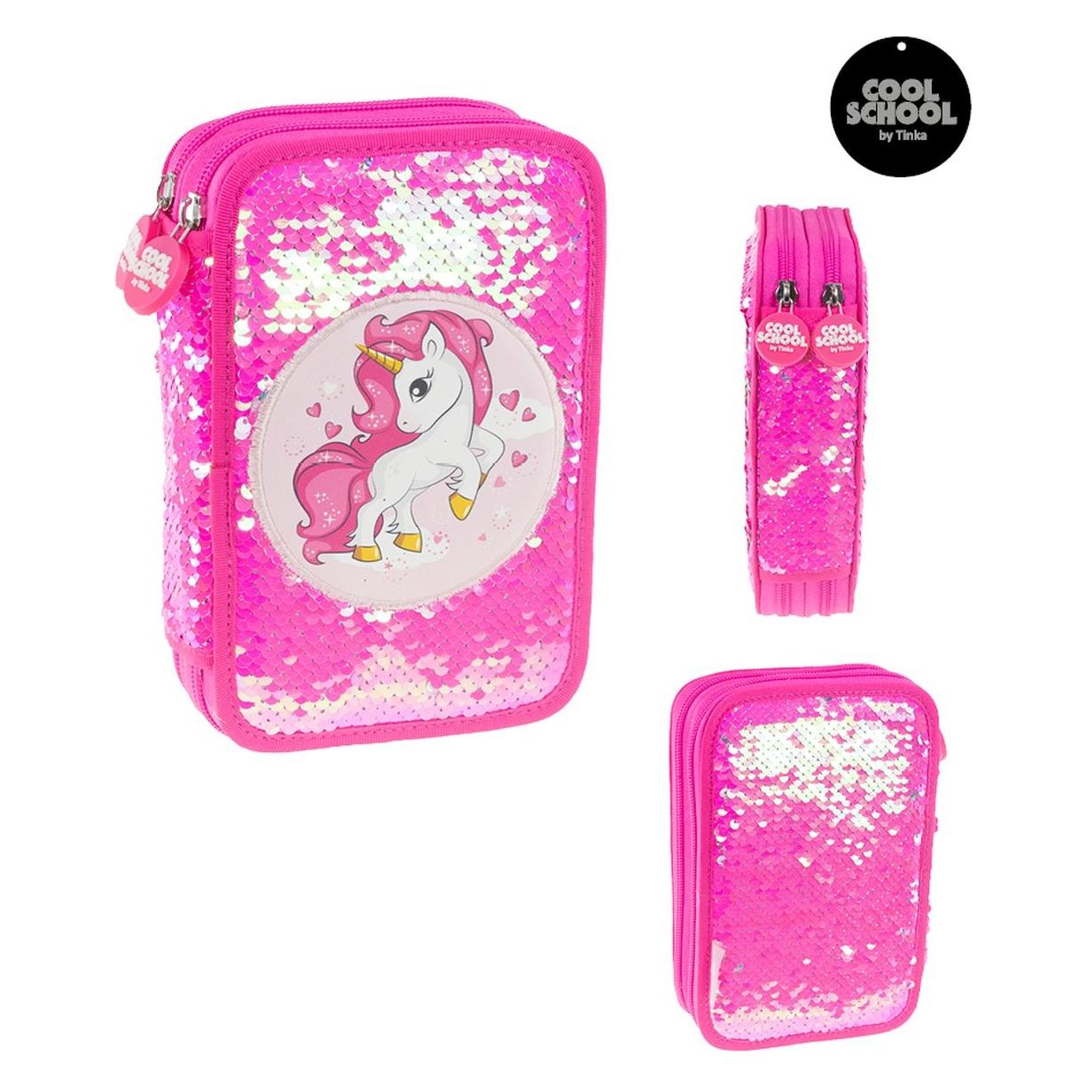 Tinka Magic Tinka - Pencil Case Double Unicorn with Sequins (8-804214)