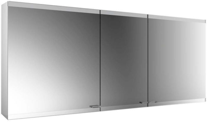 Emco Asis Evo Aufputz-Lichtspiegelschrank 939708008 1600x700mm, 3-türig, ohne beheizte Spiegelfläche