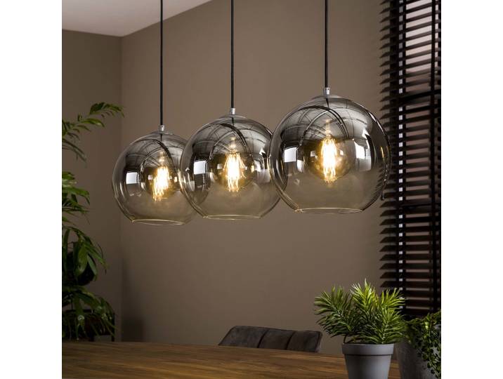 Hanglamp 3L bubble shaded