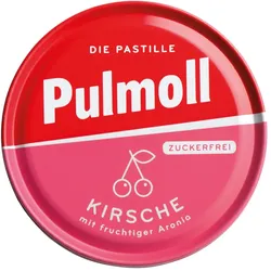 Pulmoll Halsbonbons Wildkirsch + Vitamin C zuckerfrei 50 g