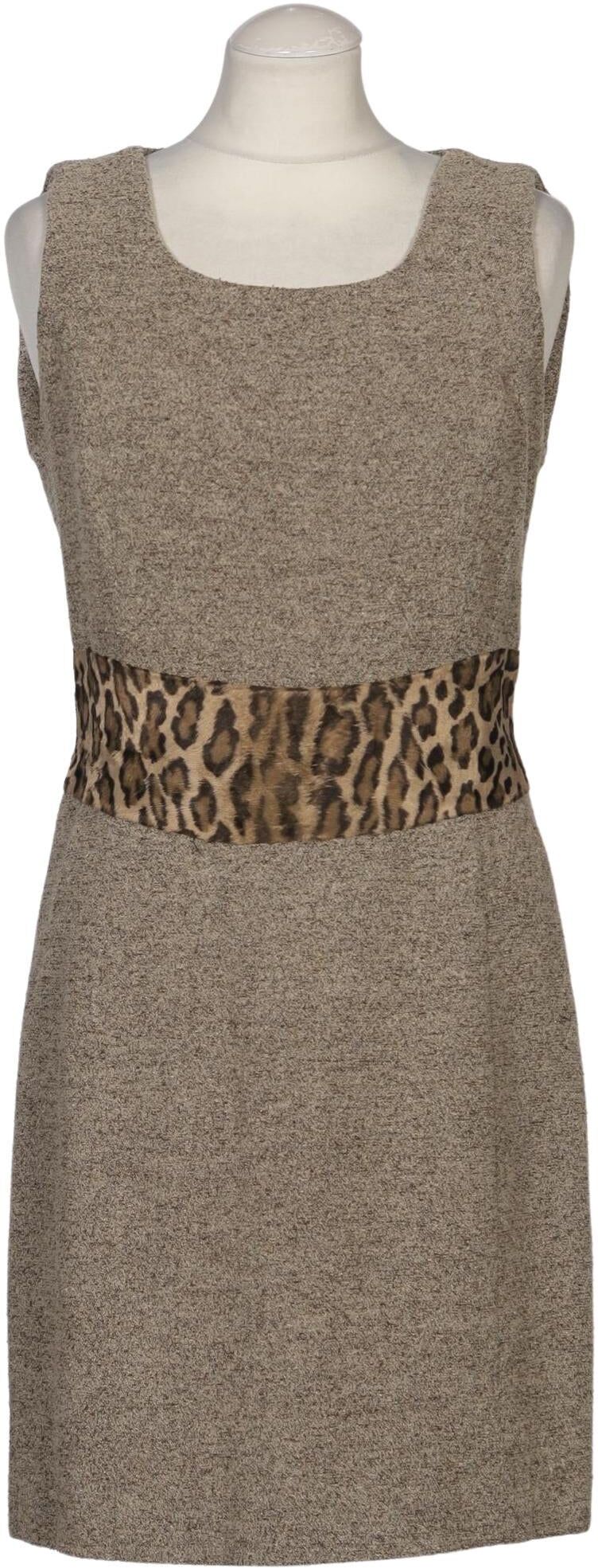 Ambiente Damen Kleid, Beige, Gr. EU 38, Viskose / Baumwolle / Seide / Synthetik - Second Hand