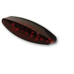 HIGHSIDER pro Little Number1 LED Rücklicht Schwarz/Rot Mit Kennzeichenbeleuchtung (1Stck)