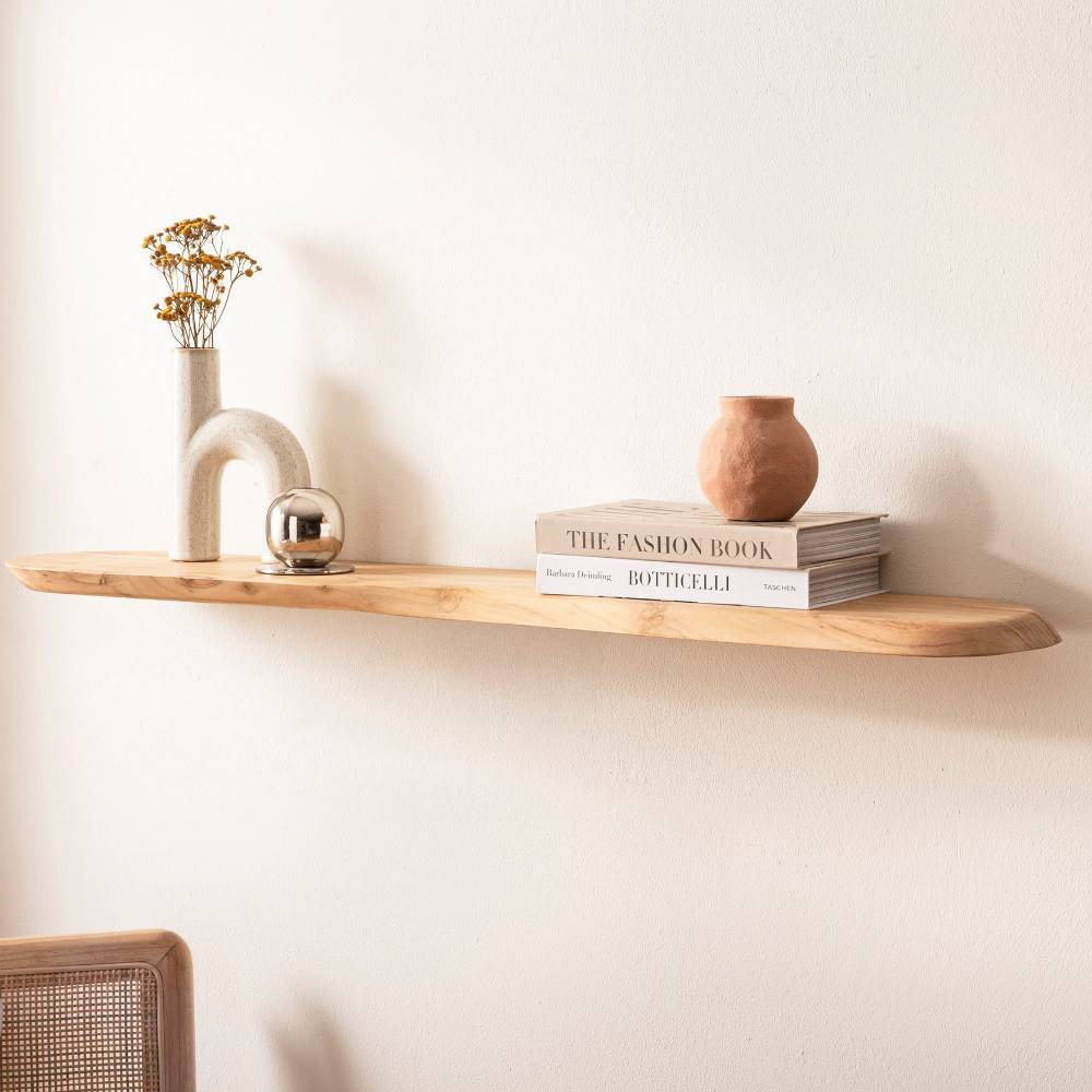 Pharao24.de Wandregale Holzregale aus Massivholz in modernem Design