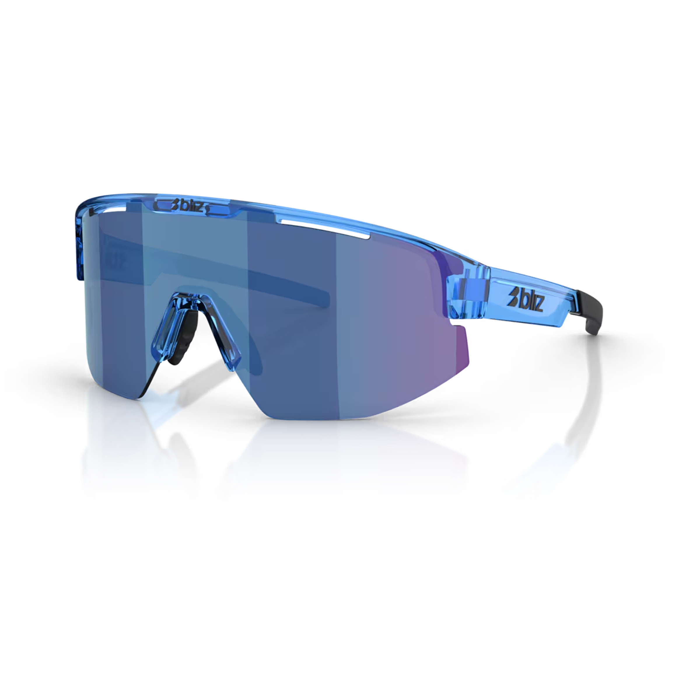 Bliz Matrix Sportbrille Sportbrillen & Sportsonnenbrillen transp blue-smoke blue Camping