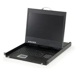 LevelOne KVM-8901DE Konsolenregal 48,3 cm (19") 1440 x 900 Pixel Schwarz