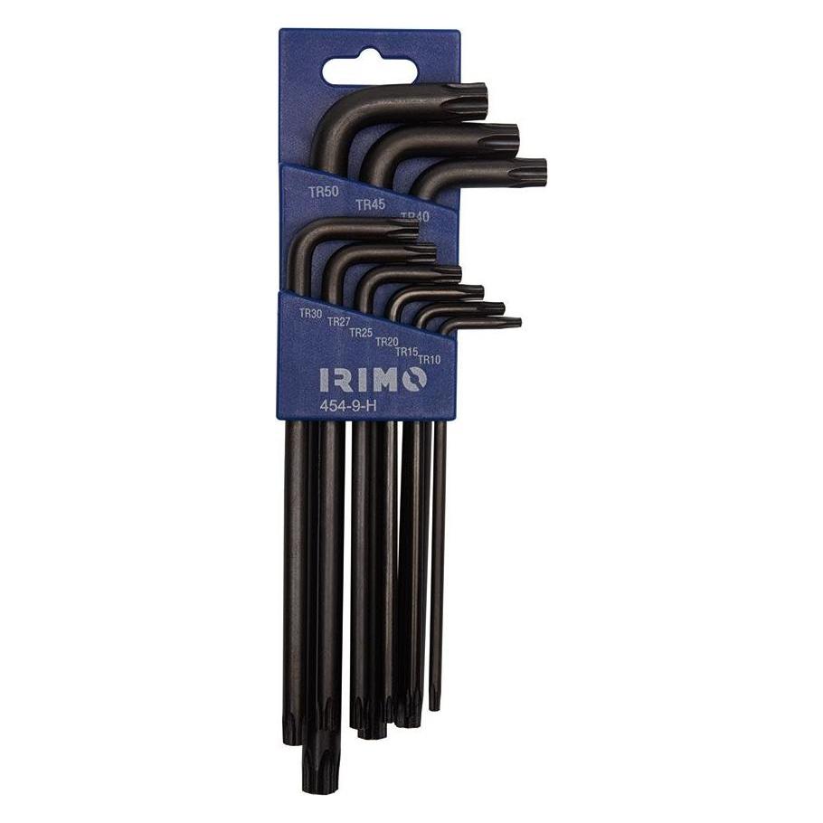 Csdk SL Torx-nøglesaet, (med boring) med 9 dele, TR10 TR15 TR20 TR25 TR27 TR30 TR40 TR45 TR50 (8414909224252)