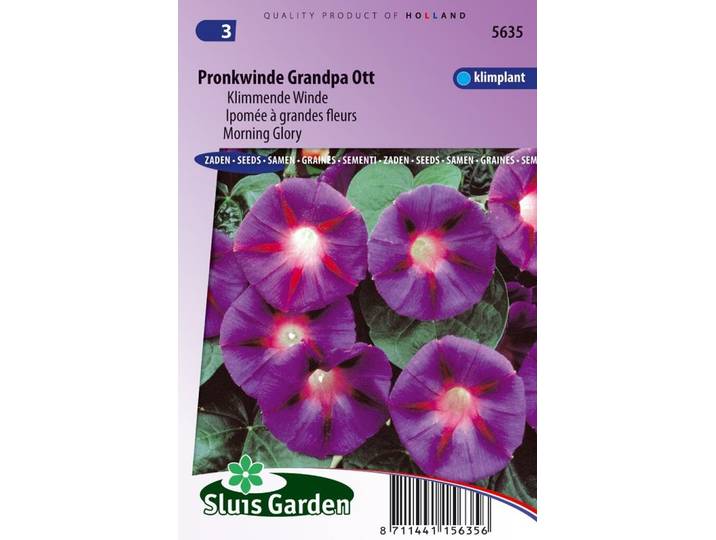 Ipomoea Nil zaden Grandpa Ott klimmende winde