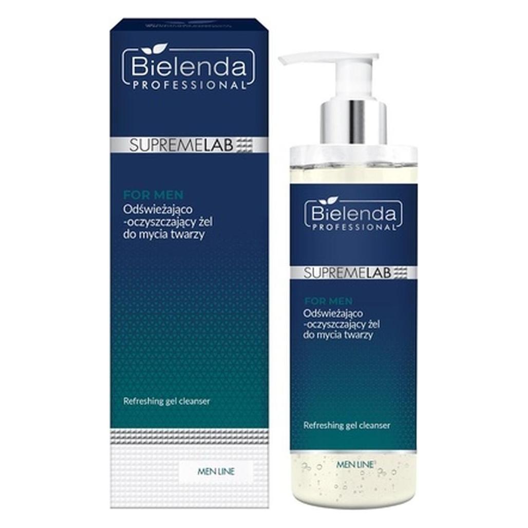 Bielenda Professional Supremelab Men Line Refreshing And Cleansing Face Wash Gel 200Ml (Reinigungsgel, 200 ml) (5902169052034)