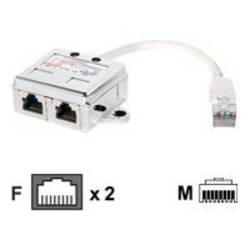 equip - Netzwerk-Splitter - RJ-45 (M) zu RJ-45 (W) 127603