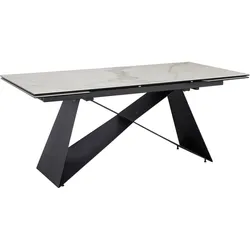 FineBuy, Esstisch, Esstisch Esszimmertisch 180 - 260 cm Ausziehbar Keramik Keramiktisch (180 x 95 x 78 cm)