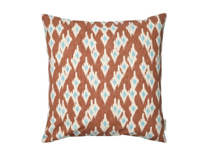 Classic Collection Housse de coussin Ikat Diamond 50x50 cm Mocha