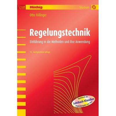 Regelungstechnik, Gebundene Ausgabe von Otto Föllinger, Hüthig, 978-3-7785-2970-6