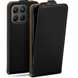 moex Flip Case Motorola Moto G47 Klapphülle Leder
