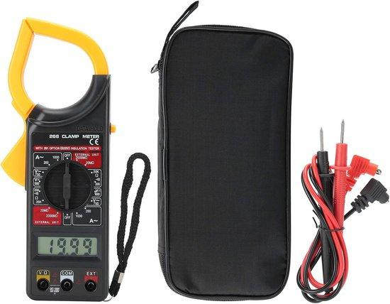 Digitale Stroomtang Multimeter Amperetang voor Elektrische Metingen