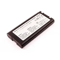 Hochleistungs-Akku für PANASONIC TOUGHBOOK CF-52, wie 6140-540-6513, 11.1V, 7800 mAh