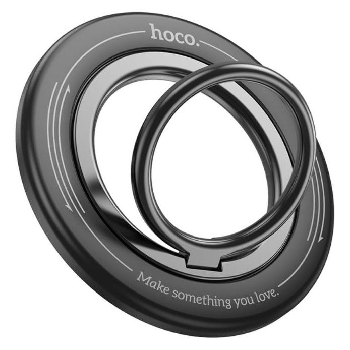 Hoco Auto holder magnetic mobile phone ring holder GH3 black (60055265)