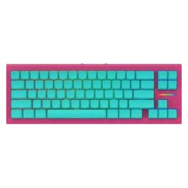 Nubi NK68 HE Ice Gaming-Tastatur - Hall-Effekt-Schalter - 65 %-Layout - USB-Anschluss (US, Kabelgebunden) (72491842)