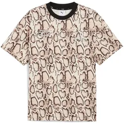 PUMA x A$AP ROCKY Snakeskin T-Shirt Herren 36 - frosted ivory/aop XS
