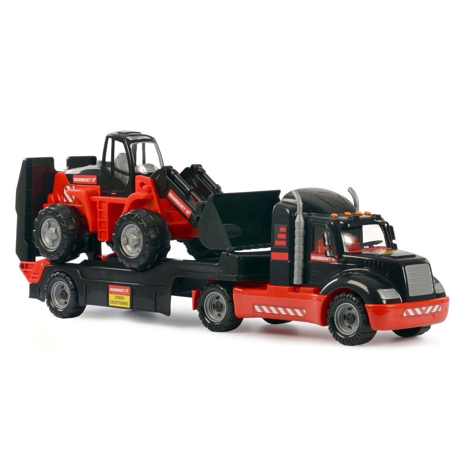 Mammoet Toys Cavallino Torpedo Vrachtwagen met Graafmachine (1236MT04) (47765561)