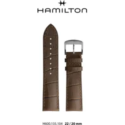 Hamilton - Boulton Band-set Leder-braun-22/20 H690.135.104 - braun