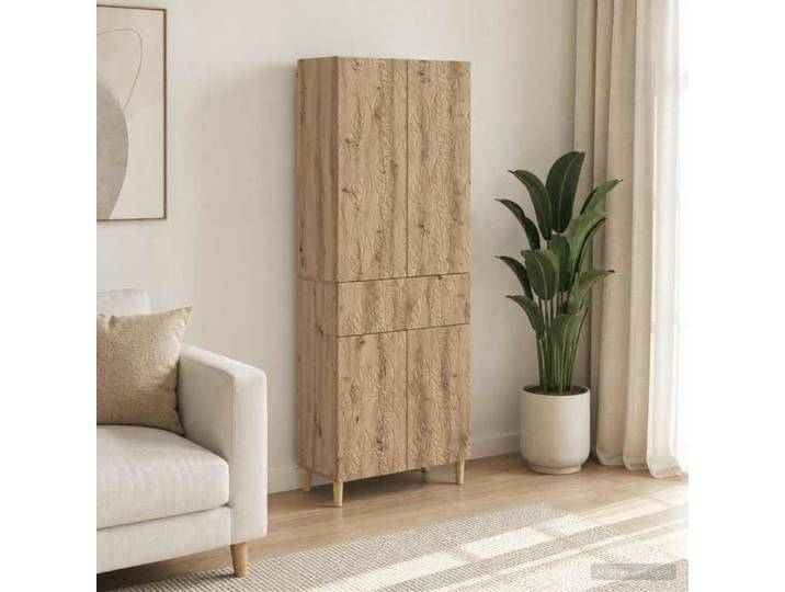 ELORAN®Ensemble de Meubles - 2 pcs - Bois d'ingénierie - Armoire de bain Moderne_00227751