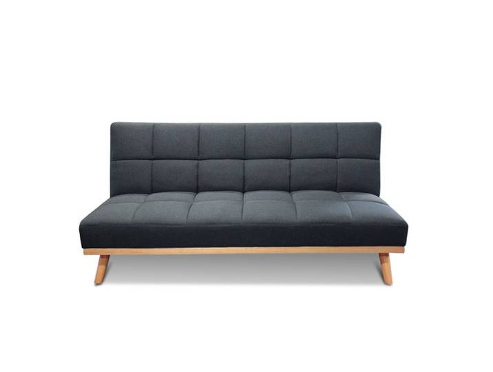 Banquette Clic Clac 3 places gris - Hellin