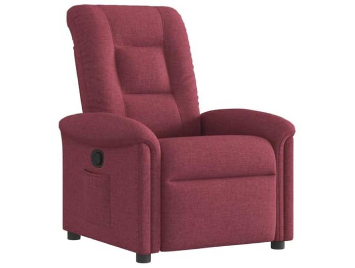 Heofavd Relaxsessel mit Liegefunktion Stoff TV-Sessel Weinrot