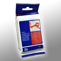 Brother P-Touch Band TZe-RW54 gold auf weinrot 24mm / 4m