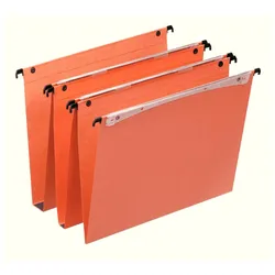 Esselte, Mappe, Dossiers suspendus Dual, fond:15 mm, orange (1x)