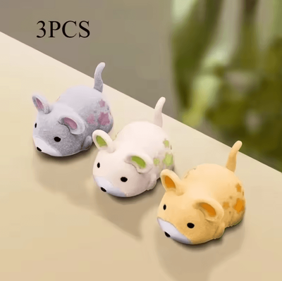 Inspire Curations Interactive Self Moving Electronic Mouse Toy For Cats 3pcs
