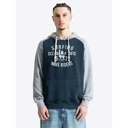 Ocean Pacific Herren Kapuzensweatshirt normale Passform RAGLAN NZ