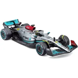 Bburago 18-38066 - Modellauto - Mercedes-AMG F1 W13 E Performance Hamilton #44 (mit Fahrer, Maßstab 1:43)