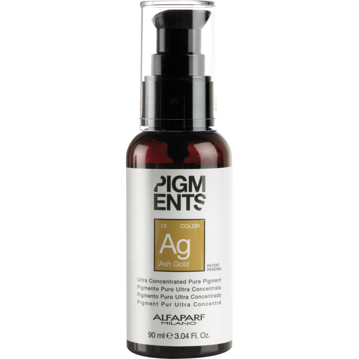 Eino GmbH Alfaparf Milano Pigments Color Ash Gold 90 ml unterstützt blonde und hellbraune Reflexe