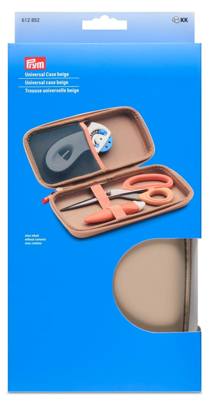 Dripio Opbergtas voor naaibenodigdheden, beige, B: 23,5 cm, D: 12,5 cm, H: 4,5 cm