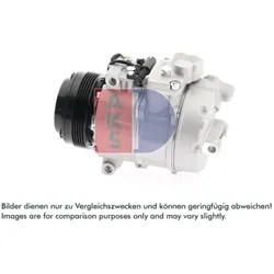 Kompressor Klimaanlage AKS DASIS 850535N für BMW 3er Z8 Roadster