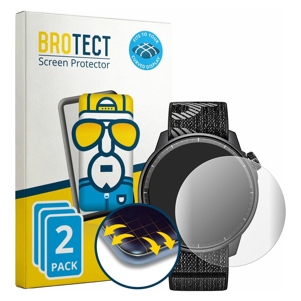 Brotect Fullscreen für Mibro AeroPace Schutzfolie Displayschutz Folie Klar Transparent (5165489)
