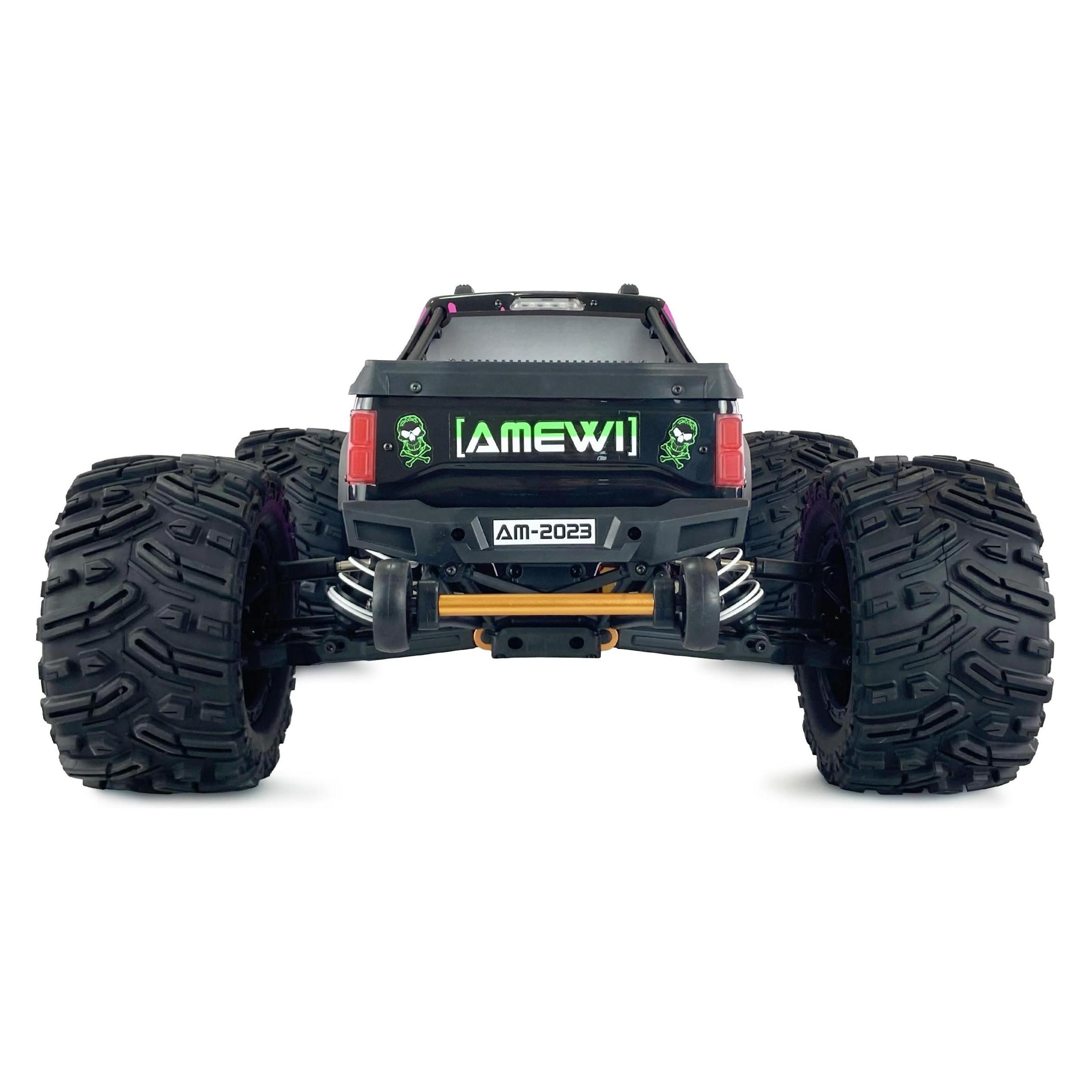 Amewi RC Auto AMX Mammoth Monstertruck ohne Akku/bunt 14+ (ARR Almost-Ready-to-Race) (22625)