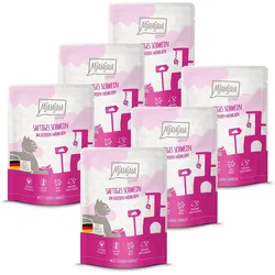 MjAMjAM Sparpaket 24 x  125g Quetschie Schwein+Möhrc Cat