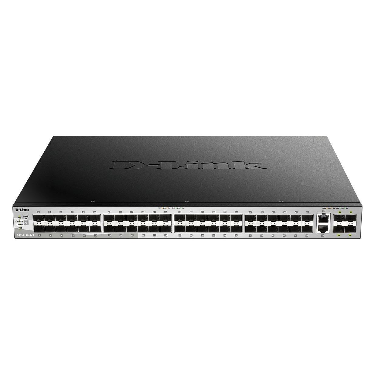 D-Link 54-Port Fiber Stackable Switch (54 Ports) (DGS-3130-54S/E)