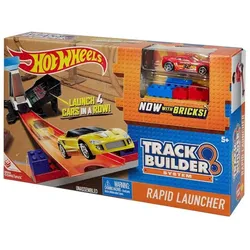 Hot Wheels Track Builder Basis Set mit Fahrzeug Schnellstarter