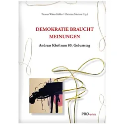 Demokratie braucht Meinung, Fachbücher von Christian Mertens, Thomas Walter Köhler