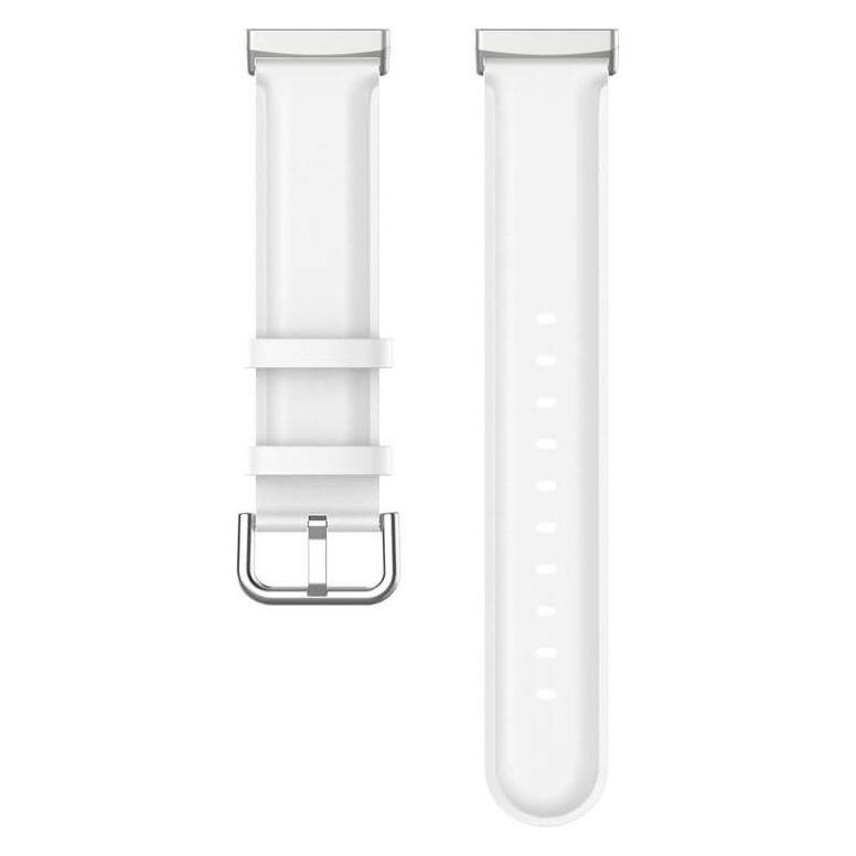 Cover-Discount Fitbit Versa / Sense - Lederarmband weiss (Kunstleder) (EEDA003790701A)