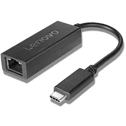 Lenovo Netzwerkadapter,USB-C auf Ethernet Adapter,schwarz