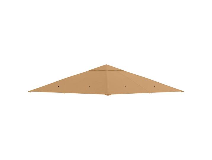 Outsunny Pavillondach, Sonnenschutz, Beige, Kunststoff, 298x1x298 cm, Sonnenschutz, Pavillons