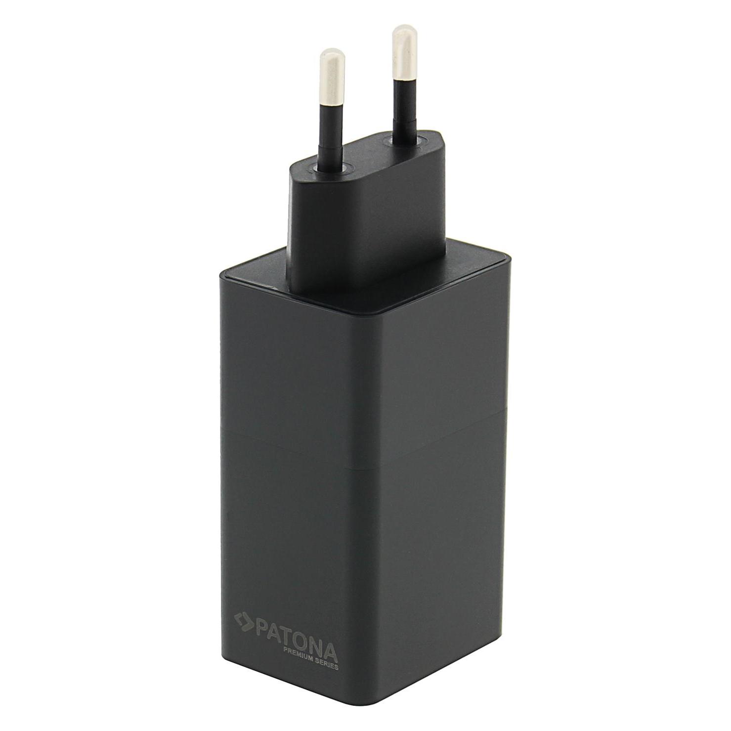 Patona Premium GaN Adapter PD 65W USB-C (65 W, 3 Ports) (2640)