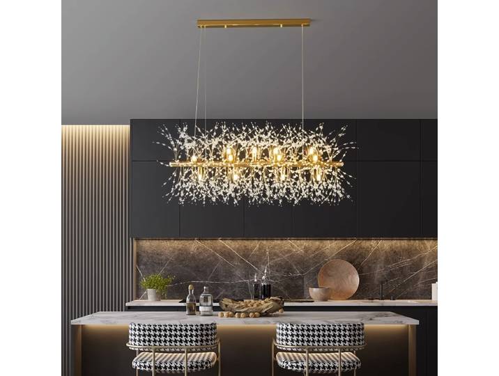 Décoration de salon, décoration de chambre à coucher, lampe suspendue pour salle à manger, éclairage LED pour intérieur, lustre, lustres