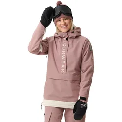 Colourwear Damen Ski-Anorak Signature Taupe - M - M
